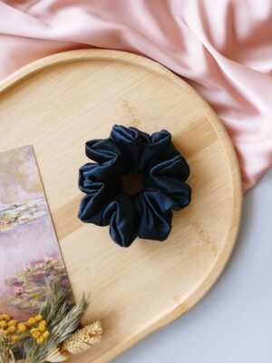 scrunchie granat