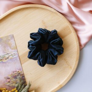 scrunchie granat