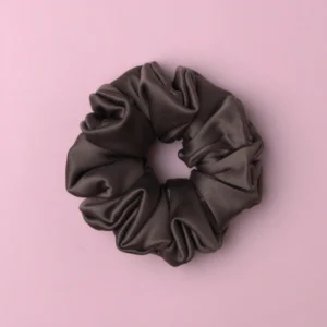 scrunchie jasny brąz